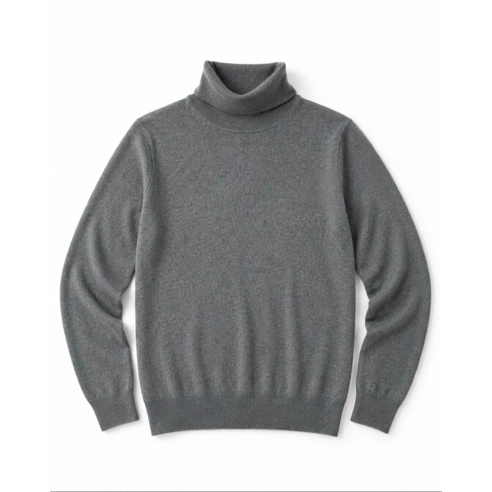 Neiman Marcus cashmere gray turtleneck man’s SZ S